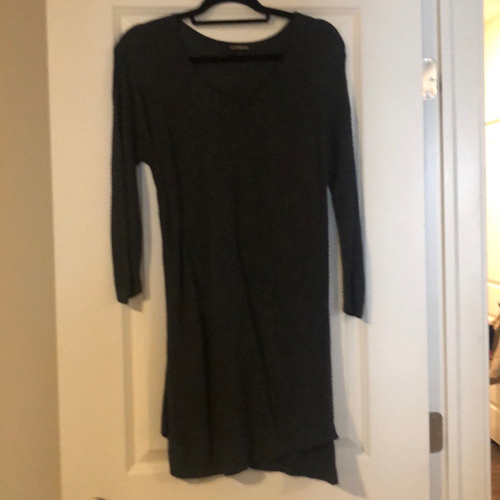Gray Express Sweater Tunic